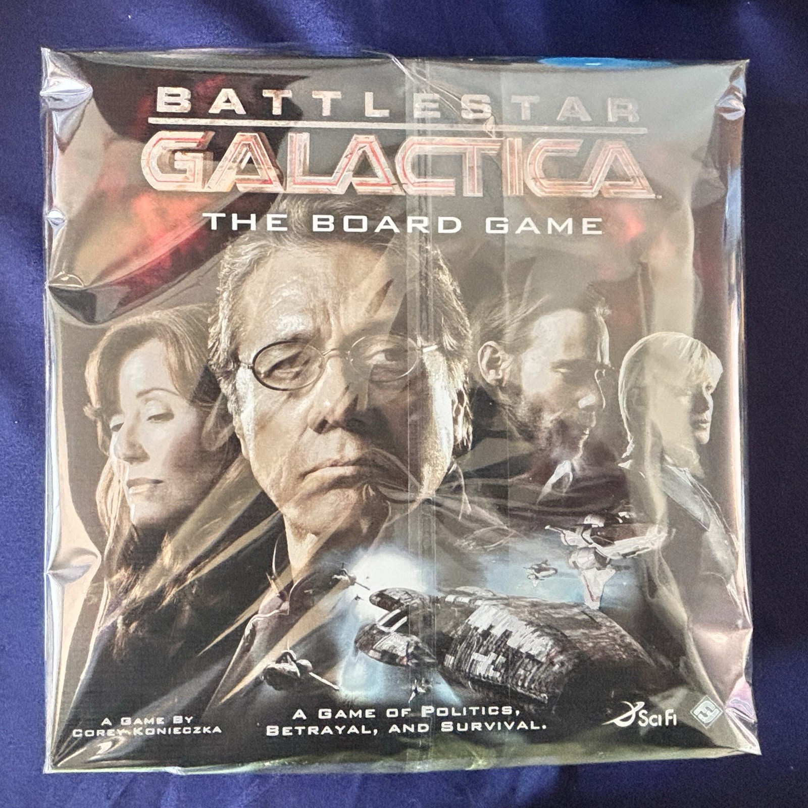 Battlestar Galactica The Board Game Fantasy Flight Games 2008 Complete Sci-Fi