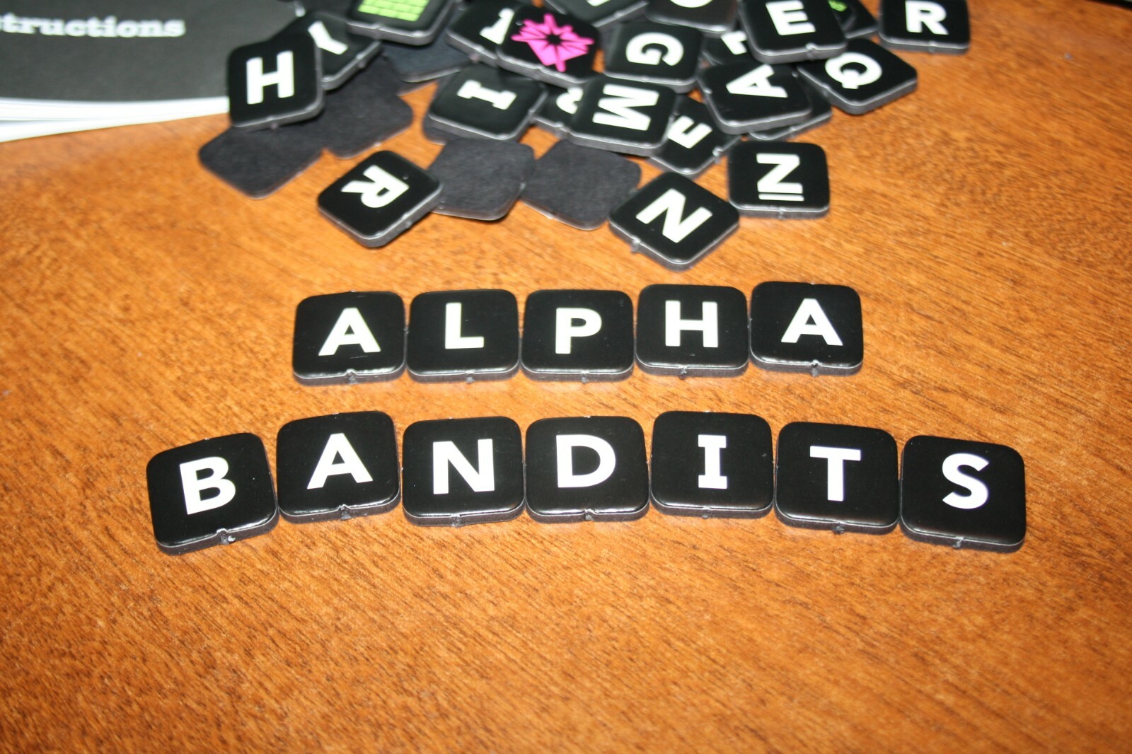 Alpha Bandits – A Devious Little Word Game – Wanted! – Wiggity Bang! 2014