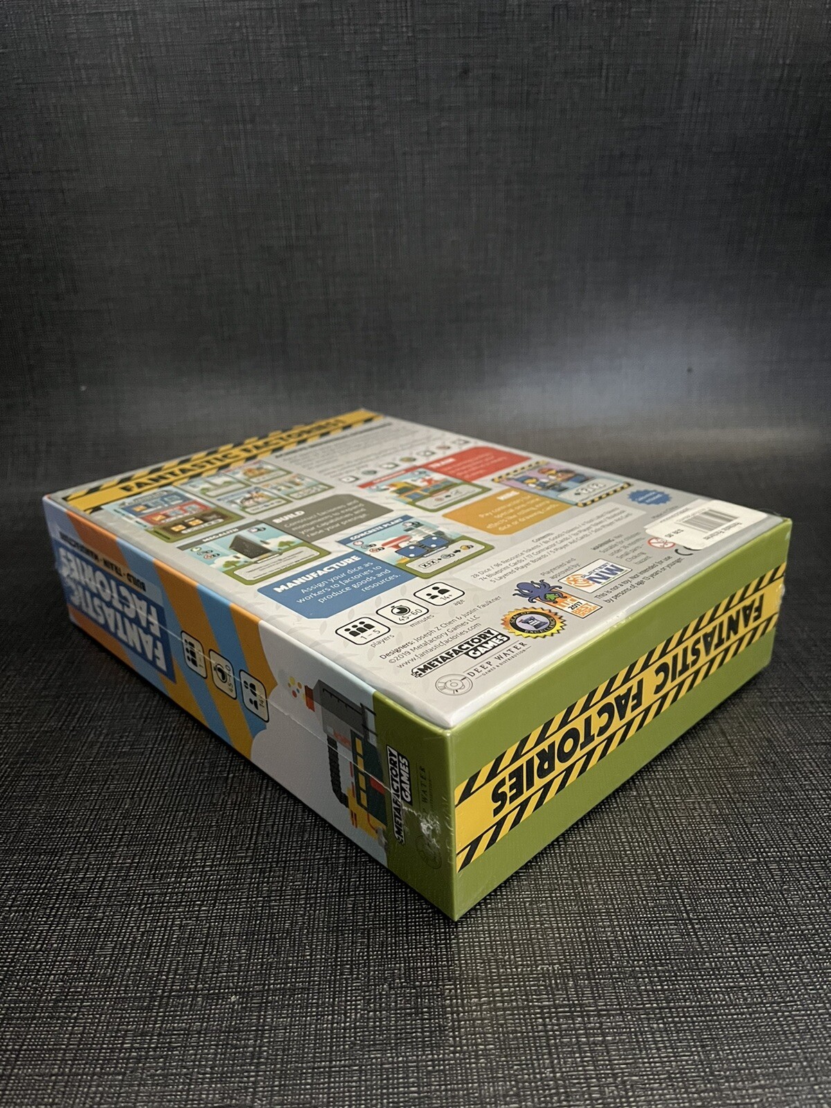Fantastic Factories – A Game Of Industrial Dominance For 1-5 Players