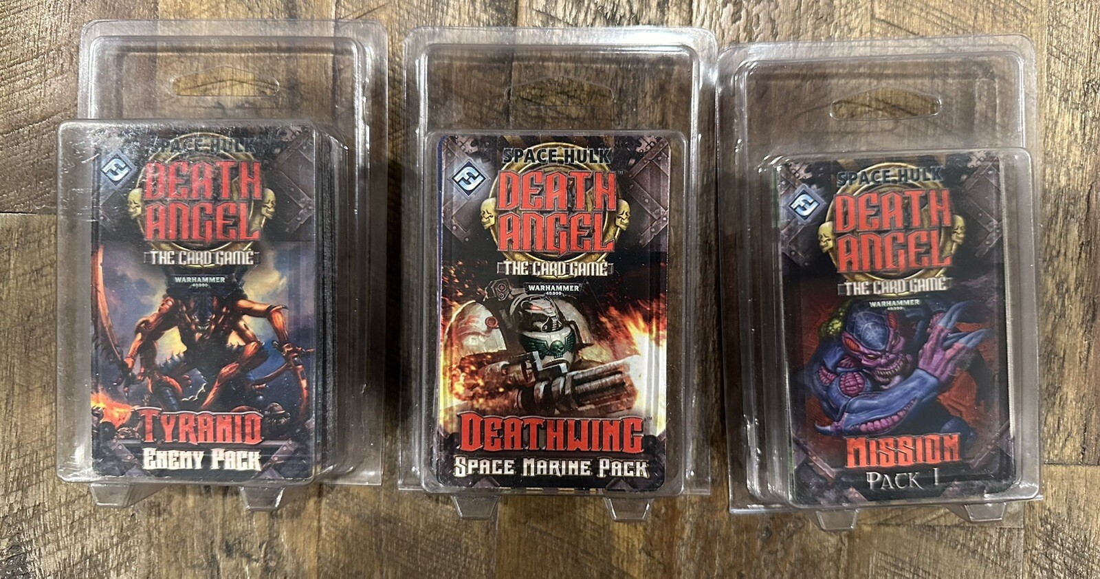 space hulk death angel card game +3 Exp Deathwing, Mission 1, Tyranid Complete