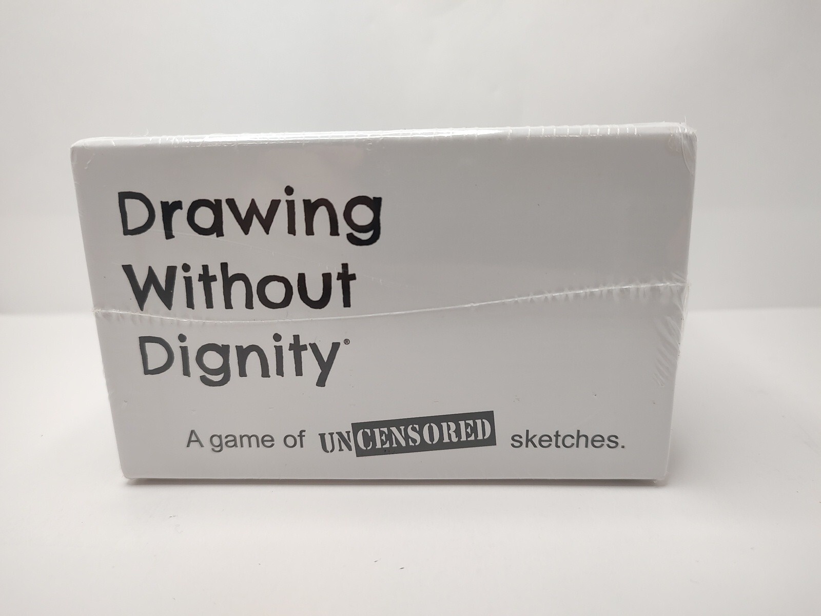 Drawing Without Dignity Game Uncensored Sketches Ages 17+ 4-12 Players Sealed
