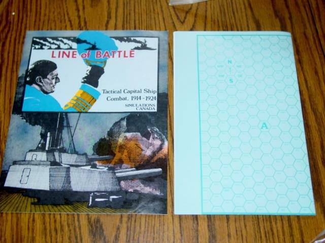 Sim Canada – LINE of BATTLE game – Tactical Ship Combat 1914-1924 (UNPUNCHED)