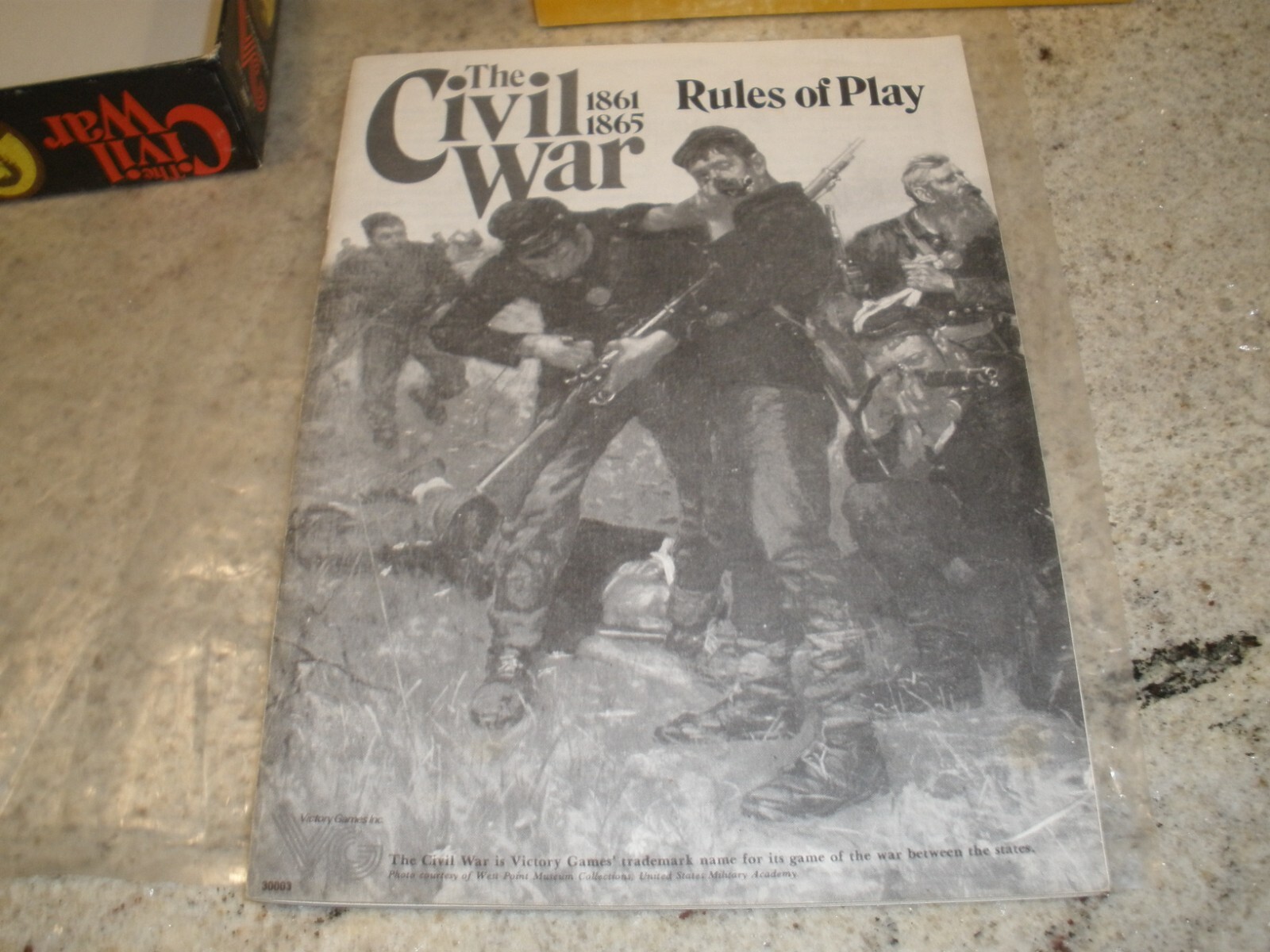 VICTORY GAMES INC THE CIVIL WAR 1861-1865 GAME COMPLETE #30003