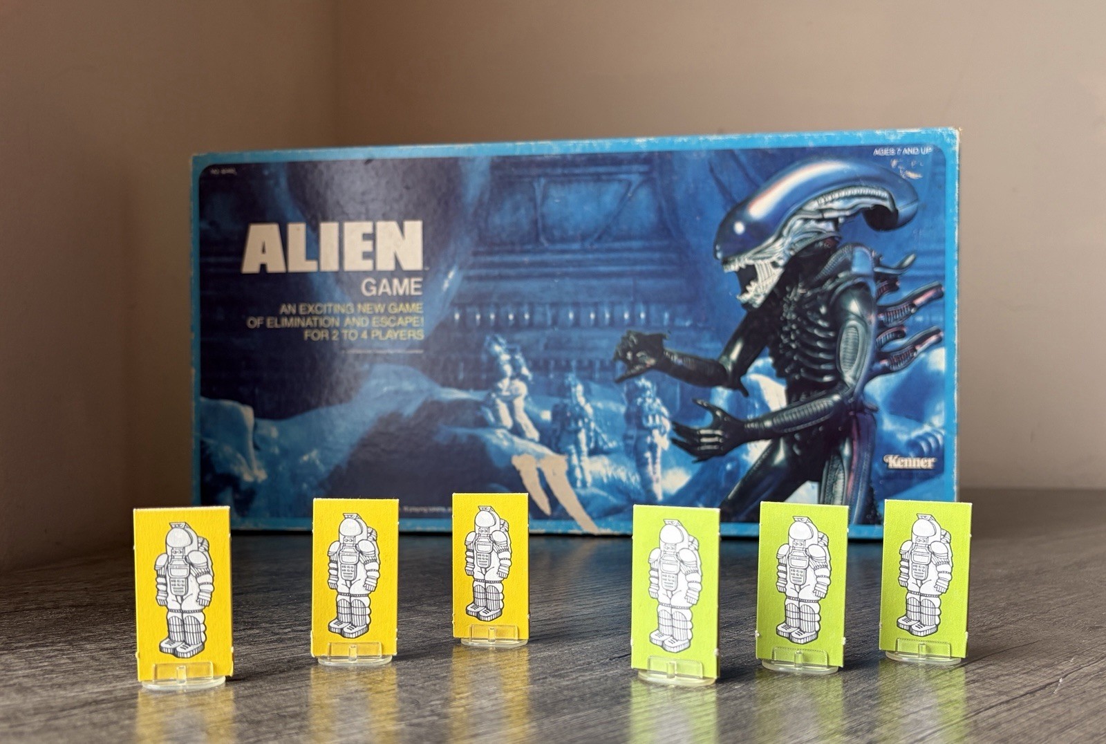 Kenner Alien Board Game 1979 Vintage Xenomorph RARE Excellent HTF 100% COMPLETE