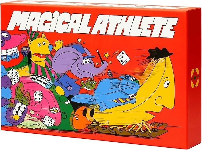 Magical Athlete Board Game – A Party Game of Pure Racing Chaos