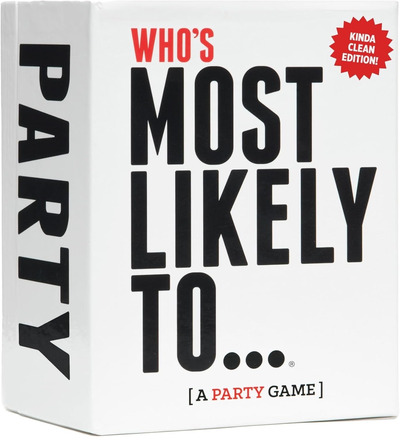 Delightful Party Game – Who’s Most Likely to… Kinda Clean Family Edition