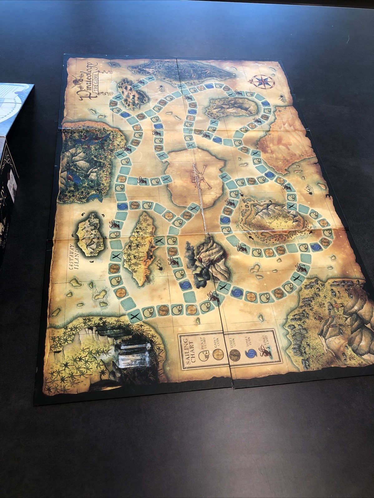 Pirateology Board Game 2007 Based On The Book Series Sababa Toys Two Dice Read