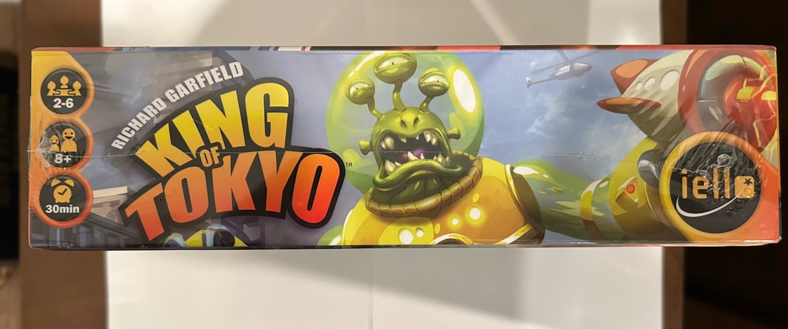 IELLO King of Tokyo Dice Game Target Exclusive Players 8+ Golden Geek Unopened