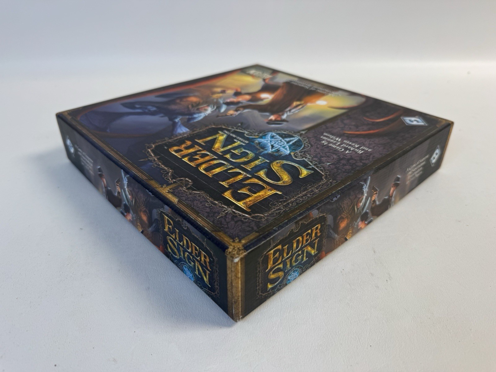 ELDER SIGN Board Game Arkham Horror Files Fantasy Flight Games Complete