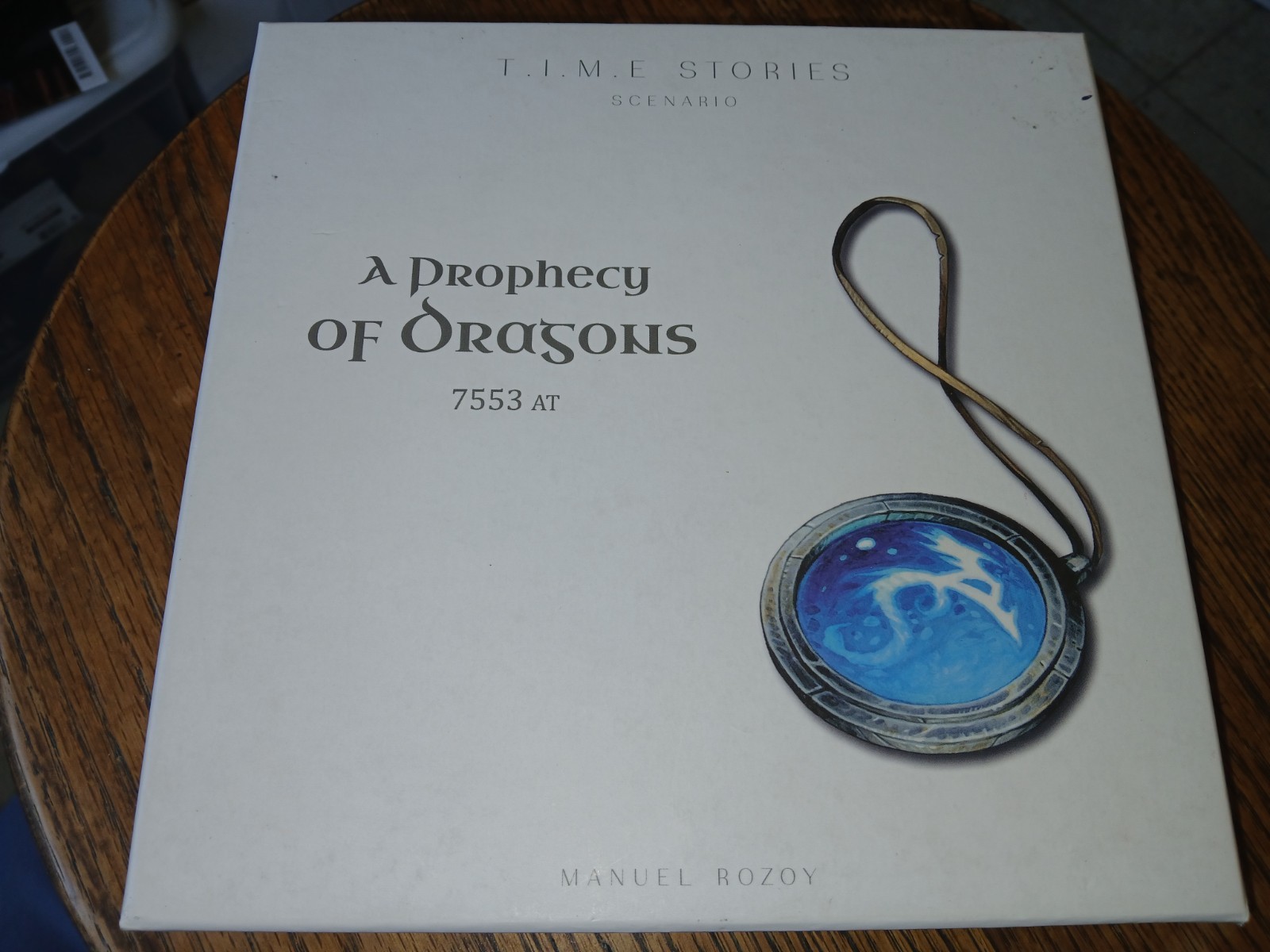 T.I.M.E TIME Stories A Prophecy of Dragons Board Game Expansion. used