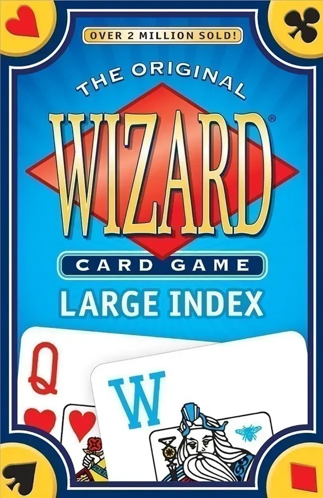 Wizard – Large Index Playing Cards – Card Game – U.S. Games Systems, Inc. New!