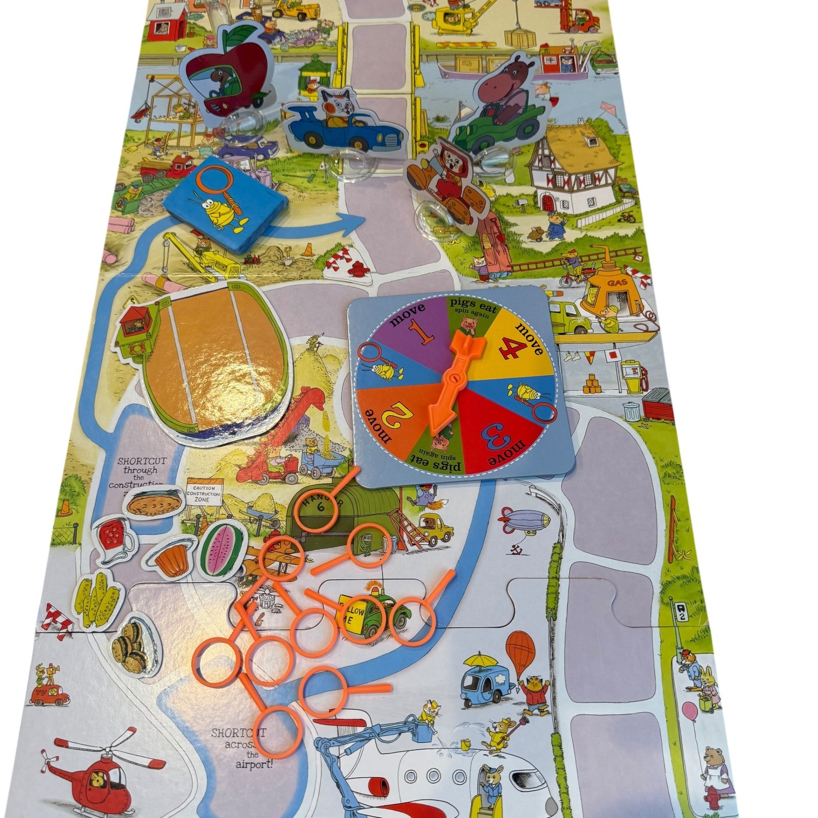 Wonder Forge Richard Scarry Busytown Eye Found It Board Game Complete