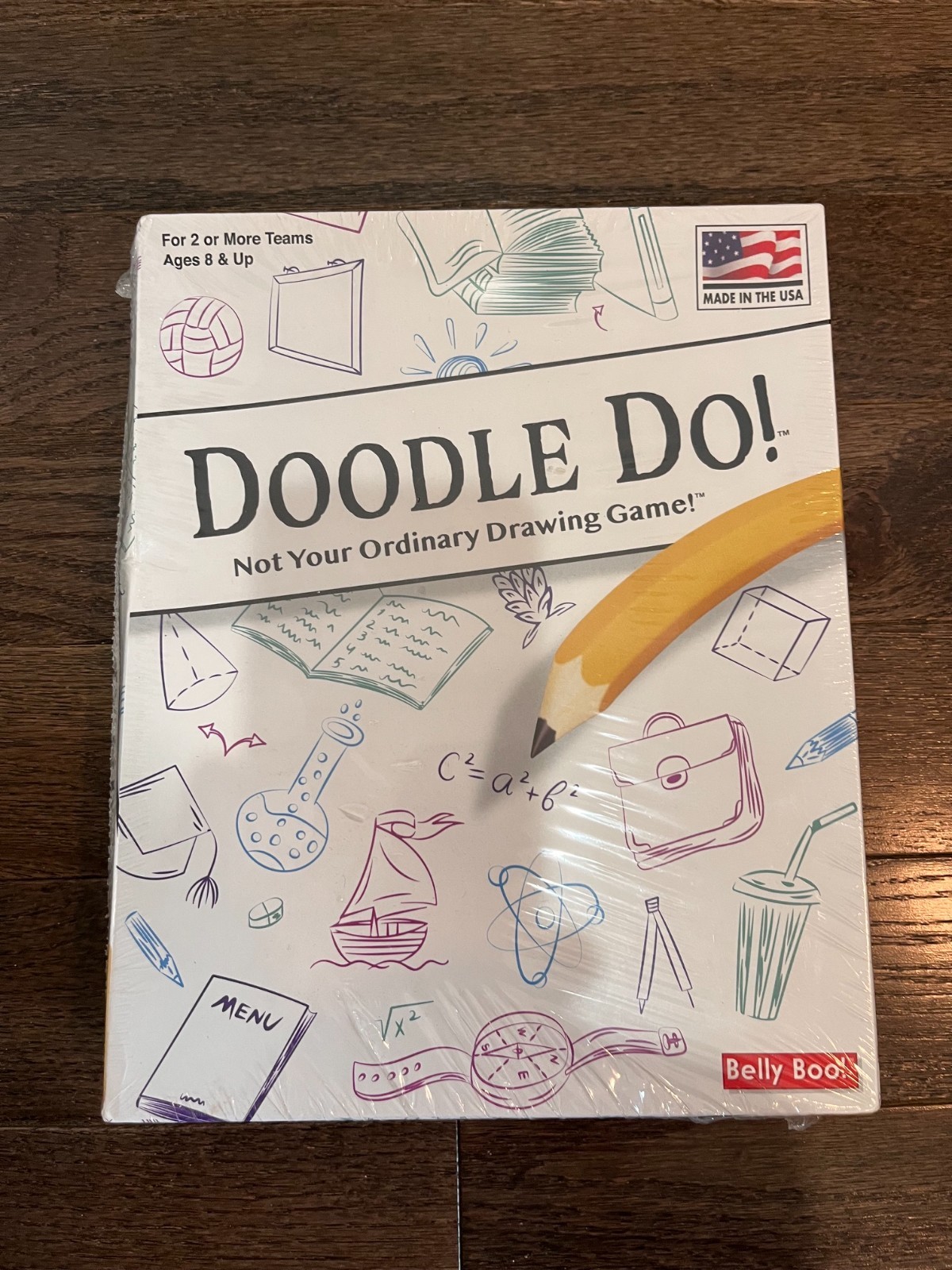 Belly Boo “Doodle Do!” D0123 Drawing Card Game – New, Factory-sealed Ages 8 & Up