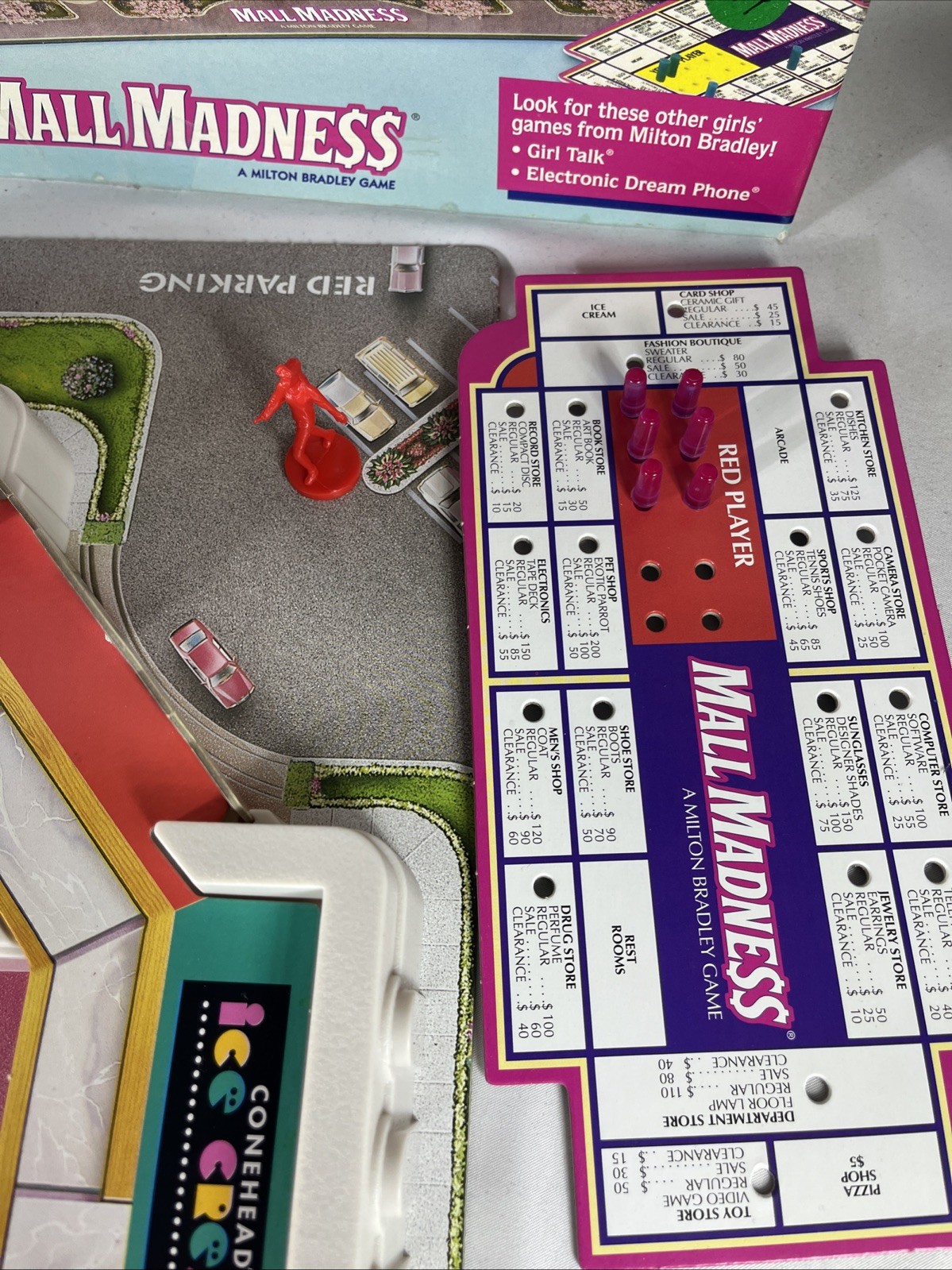 Electronic Mall Madness Milton Bradley-100% Complete w/ Working Electronic Unit