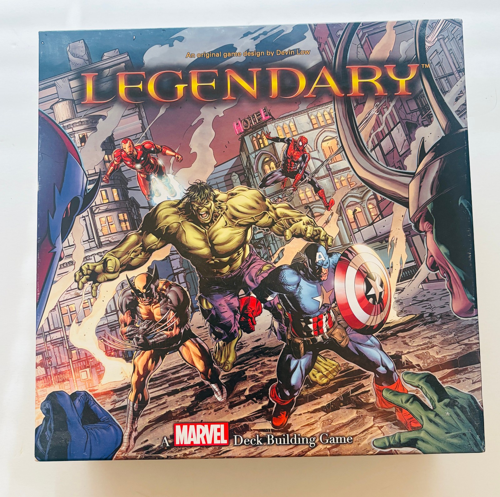 Marvel Legendary + Guardians of the Galaxy + Organizer – UNPLAYED