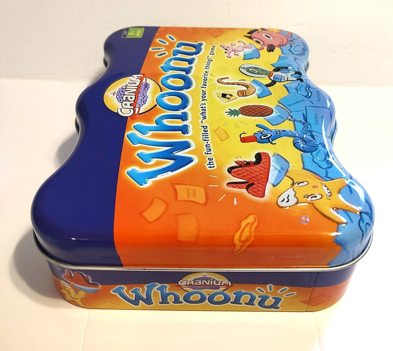 Cranium Whoonu Tin Edition Game 2005 Best Toy Award Complete No Instructions