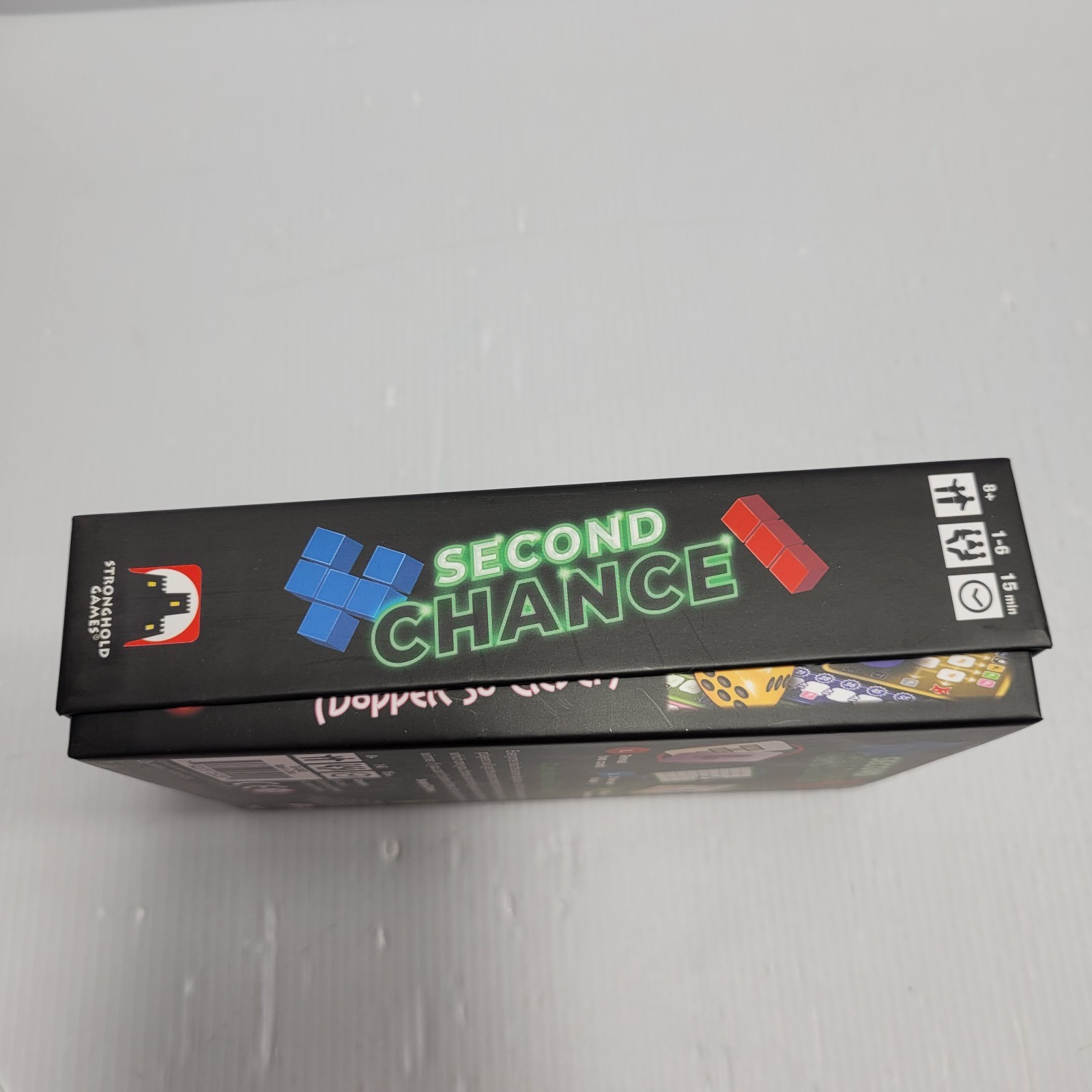 Second Chance Game | Flip & Draw | 56 Card Complete | Stronghold Games | 1st Ed.