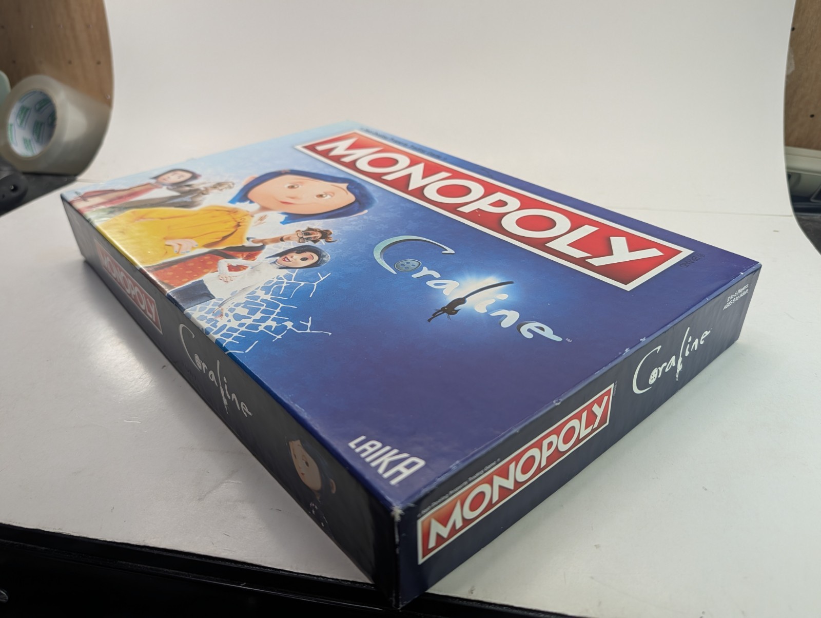 Monopoly Board Game Coraline – Near Complete 97% Missing 2 Token 2 Chance 5 Tent