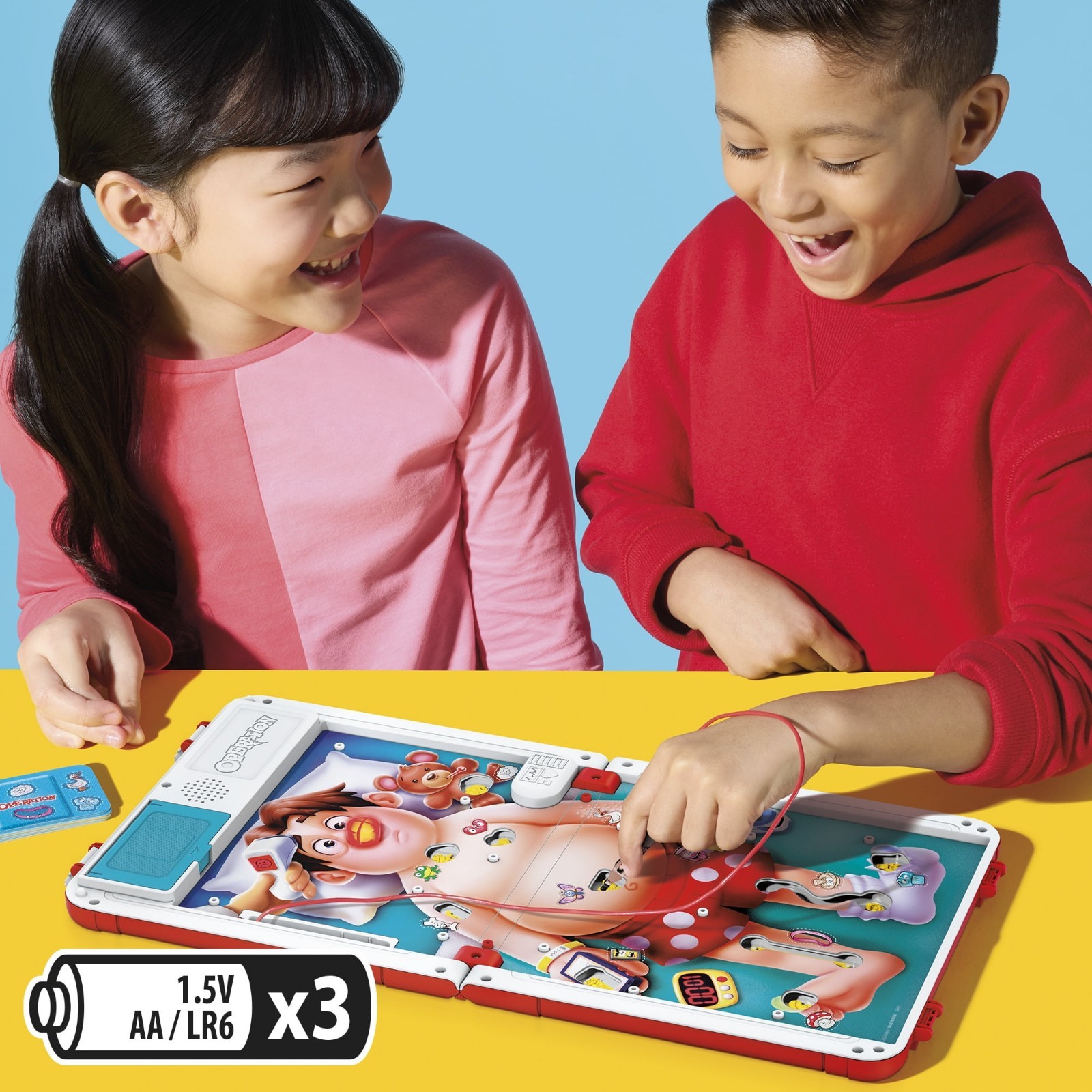 Operation Electronic Board Game – Classic Doctor Skill Game with Carrying Case