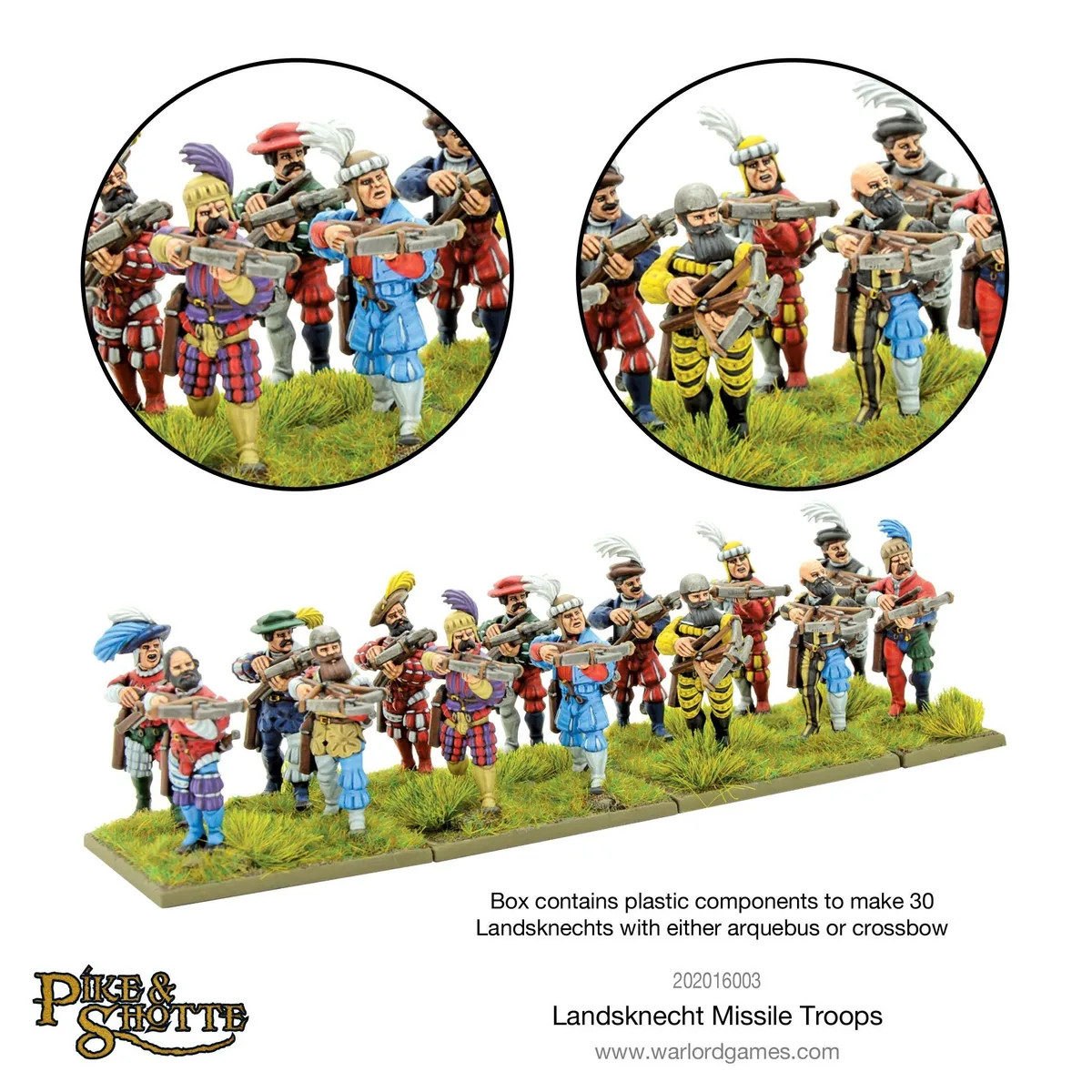 Pike & Shotte: Landsknecht missile troops