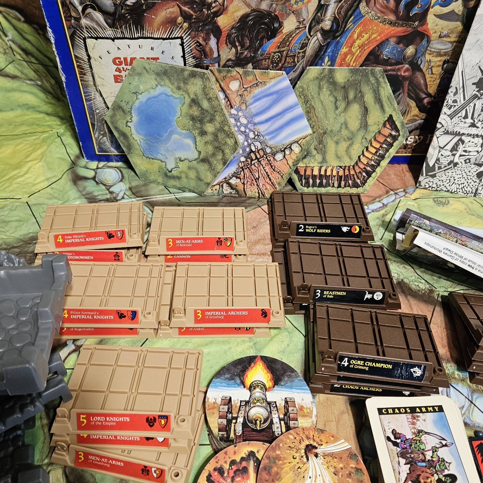 Battle Masters The Epic Game of Fantasy Battles1992 Milton Bradley Near Complete