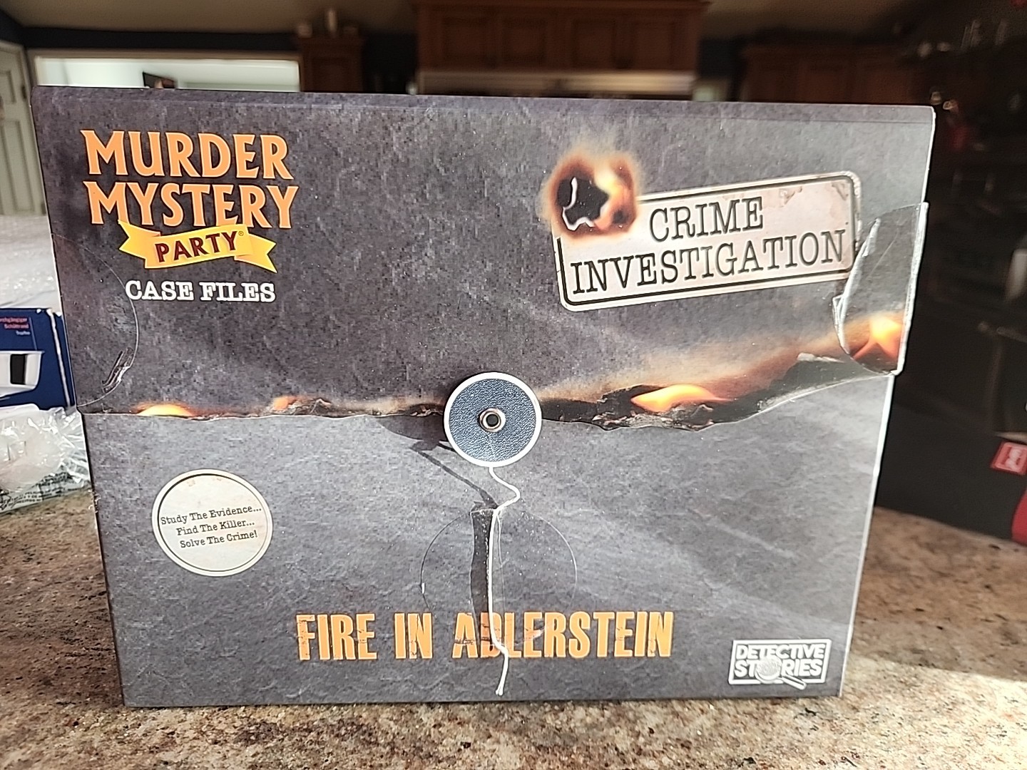 Murder Mystery Adult Party Game | Fire in Alderstein New Open Box Free Shipping