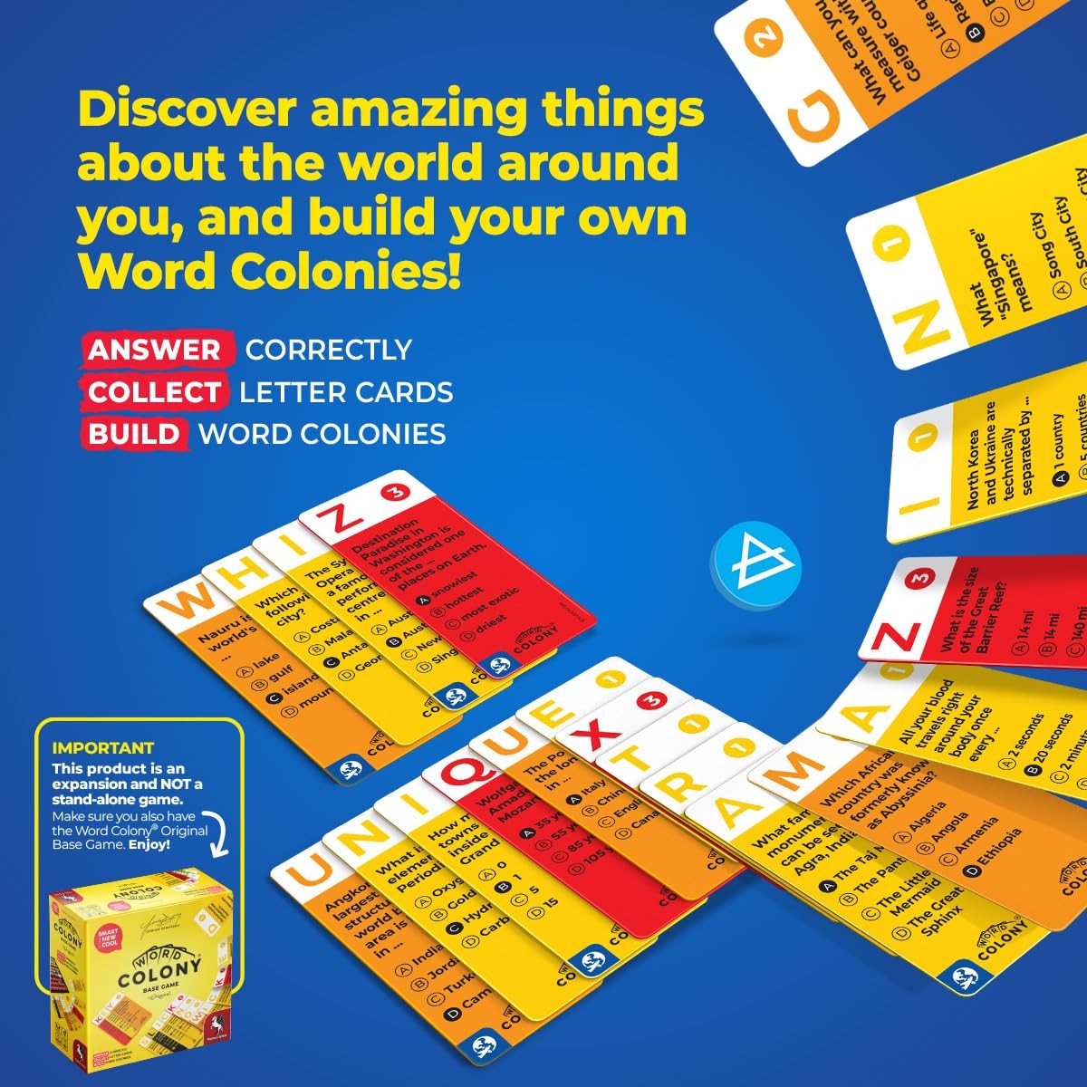 Word Colony: Around the World Expansion – Pegasus Spiele