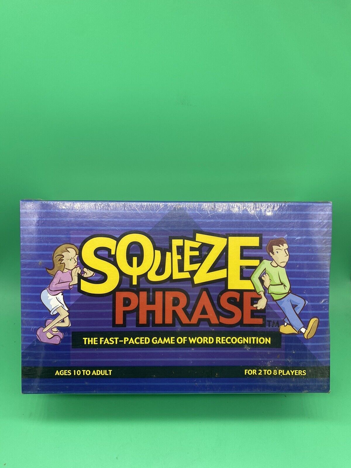 Brand New/Sealed SQUEEZE PHRASE – The Fast-Paced Game of Word Recognition