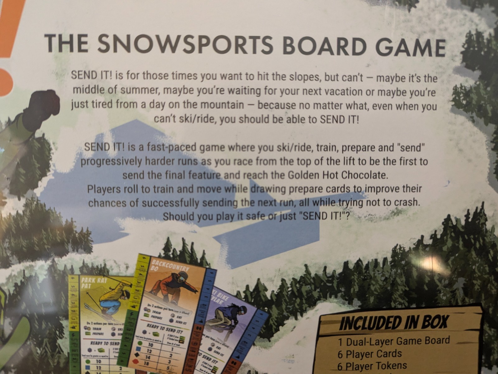 SEND IT! The Snowsports Board Game SEALED 2021