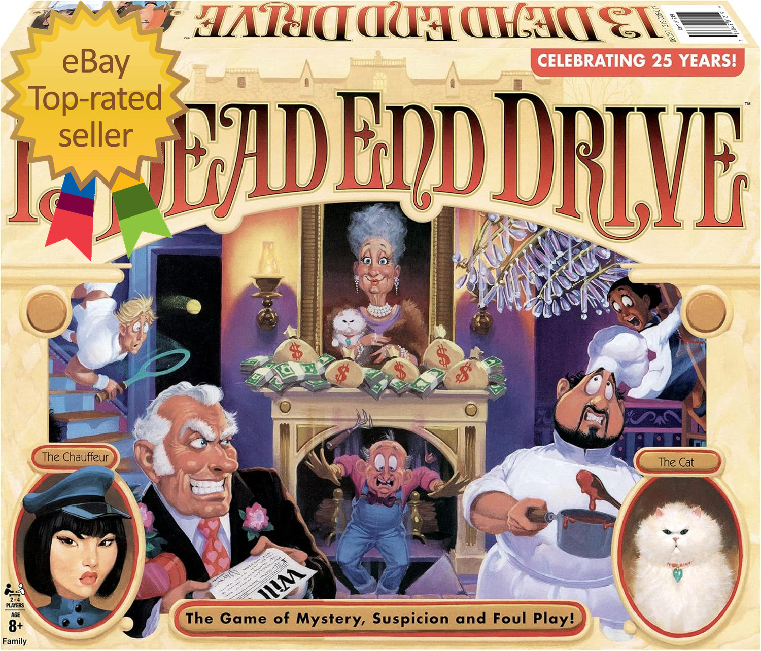 13 Dead End Drive by Games USA, the Deduction Game of Suspicion, Mystery & Foul