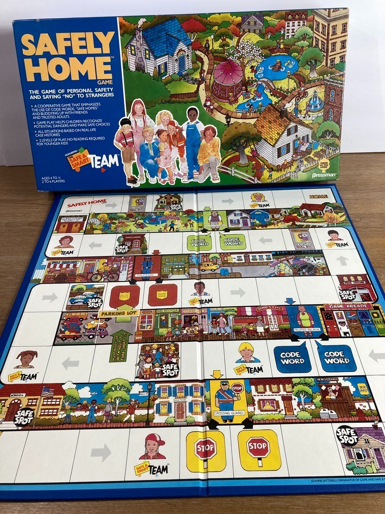 Safely Home Board Game Pressman 7000