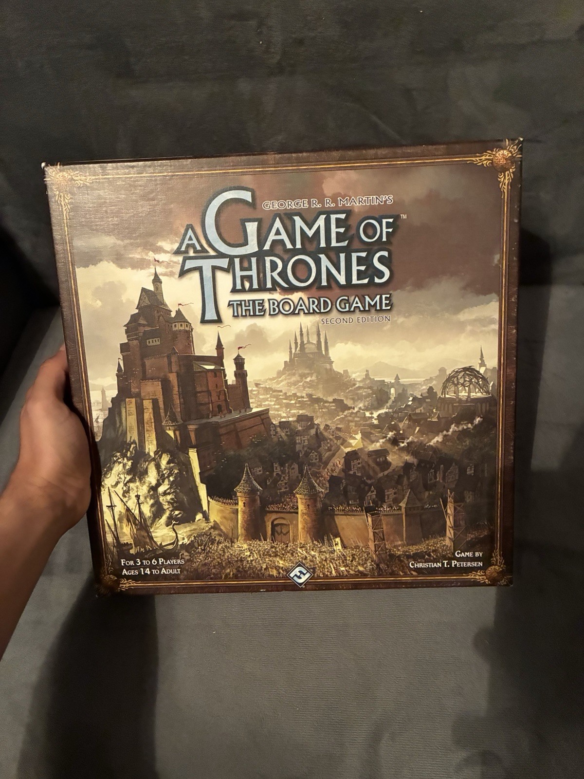 A Game of Thrones: The Board Game Second Edition (Used) CIB