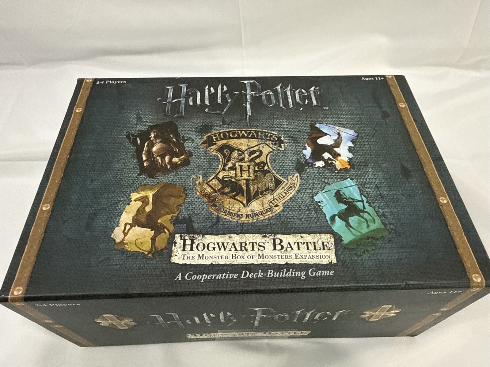 NIB Harry Potter Hogwarts Battle The Monster Box of Monsters Card Game Expansion