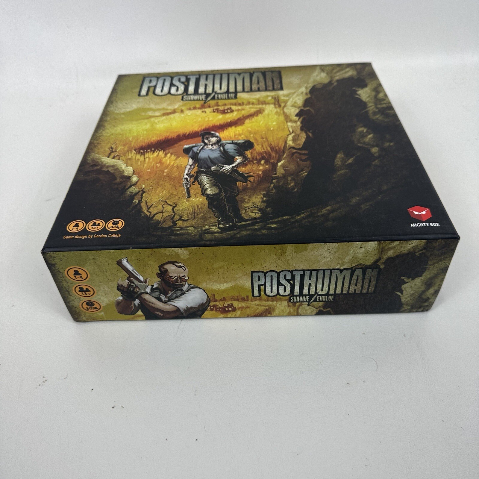 Posthuman Survive Evolve Board Game Mighty Box