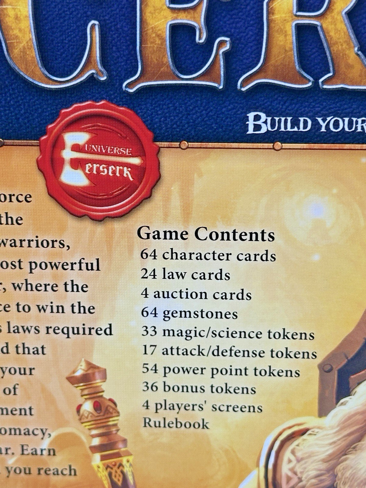 Viceroy Board Game Hobby World Unpunched Cards Sealed Cards Strategy COMPLETE