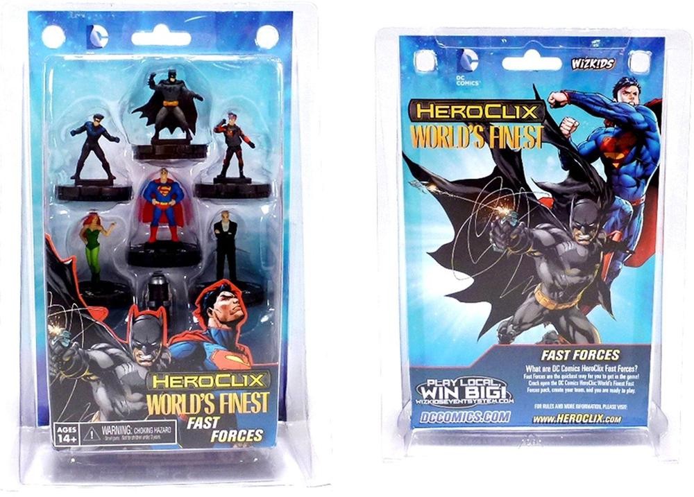 6 Pack Heroclix World’S Finest Fast Forces – Wizkids Games