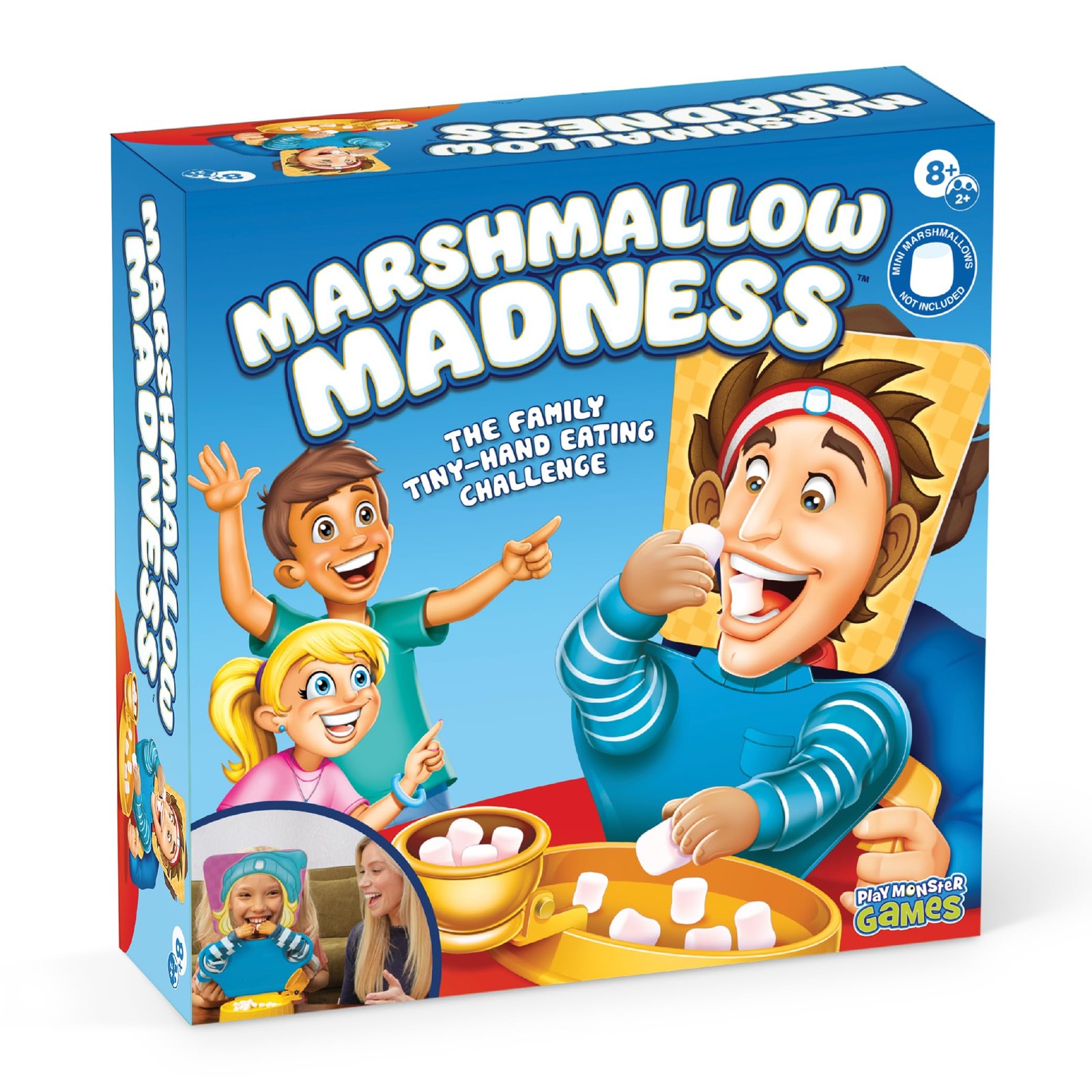 Marshmallow Madness Board Game – Hilarious Family Board Games for Kids & Adul…