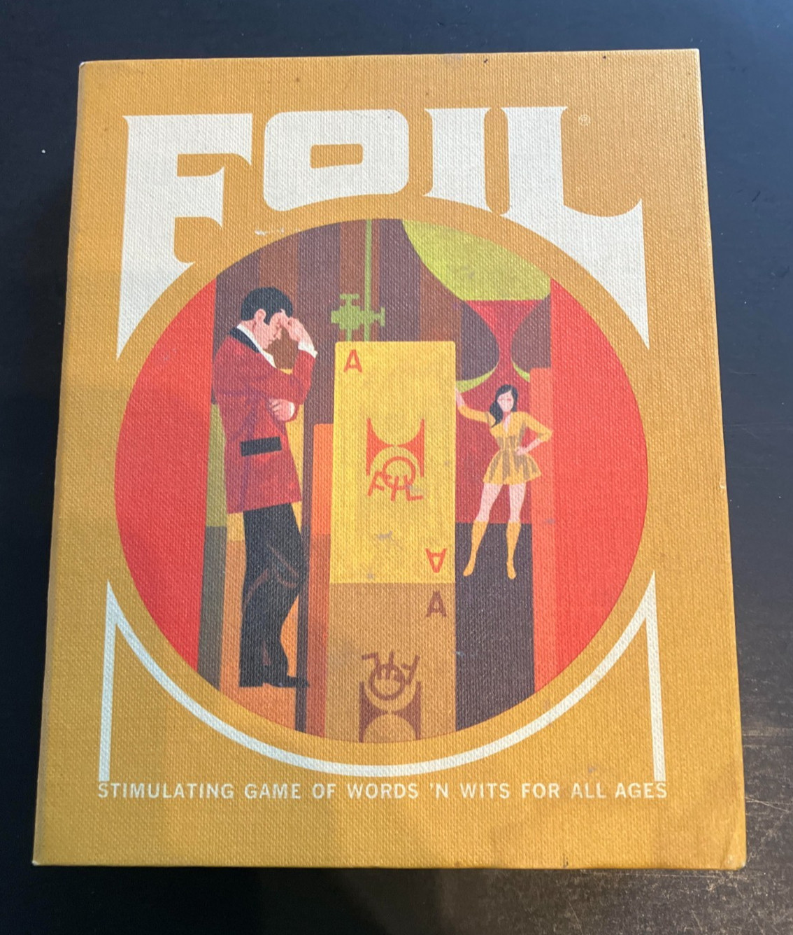 Vintage 1970 Foil – 3M Game – “Stimulating Game of Words N’ Wits” – Complete