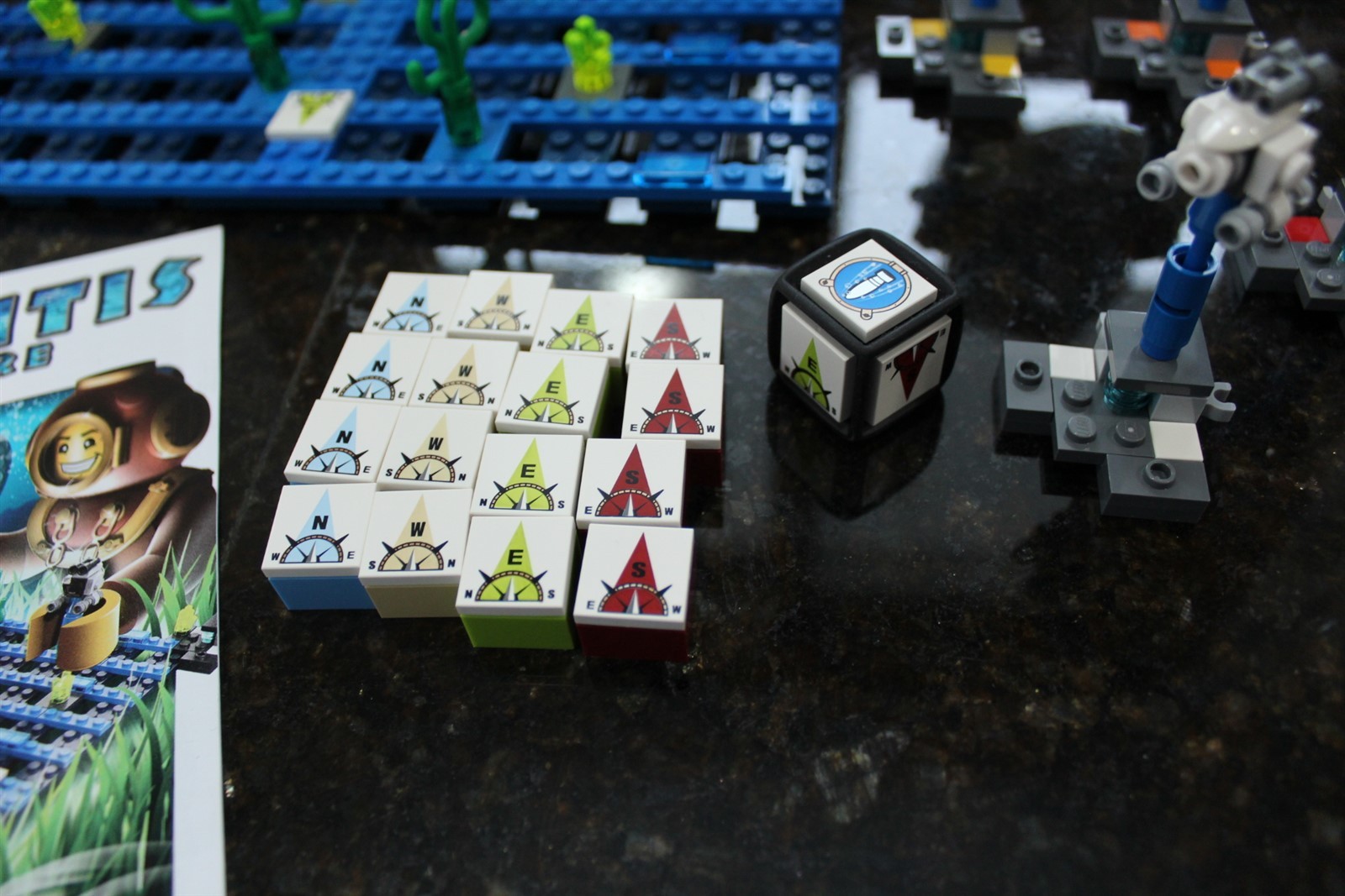 2010 Lego Limited Edition Atlantis Treasure Building Game Set #3851 2-4 Players