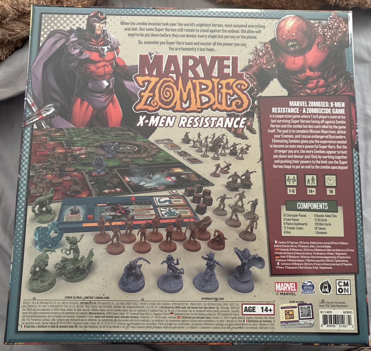 NEW Marvel Zombies X-MEN RESISTANCE Board Game ZOMBICIDE Expansion WOLVERINE