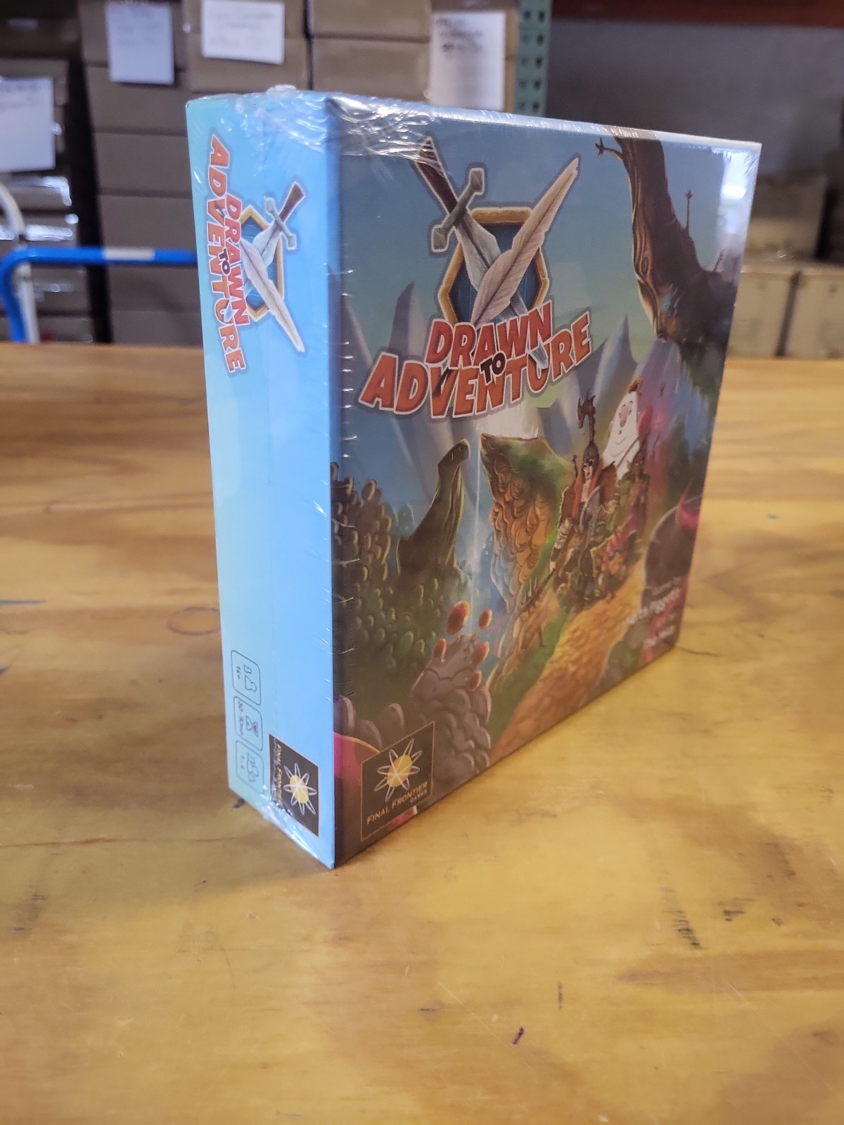 Final Frontier Boardgame Drawn to Adventure (New)