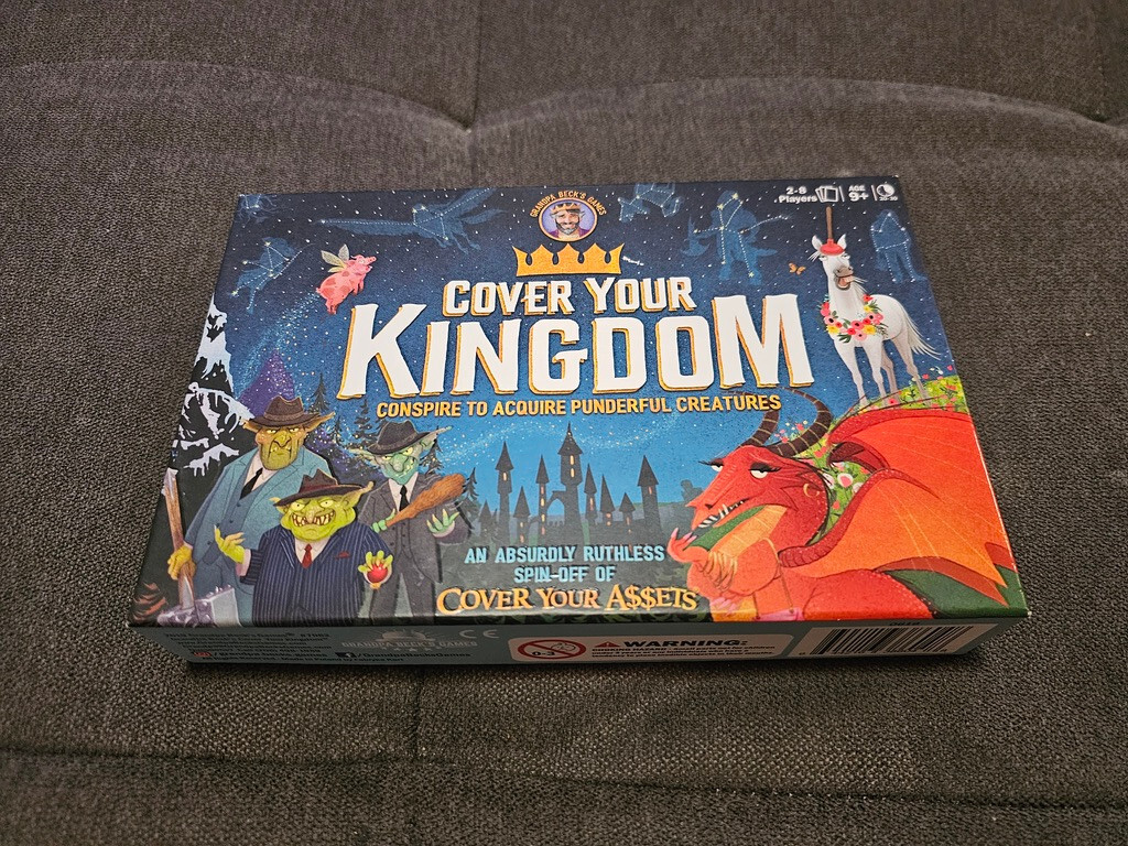 Cover Your Kingdom Assets Spin-Off Grandpa Beck’s Games New OPEN BOX.