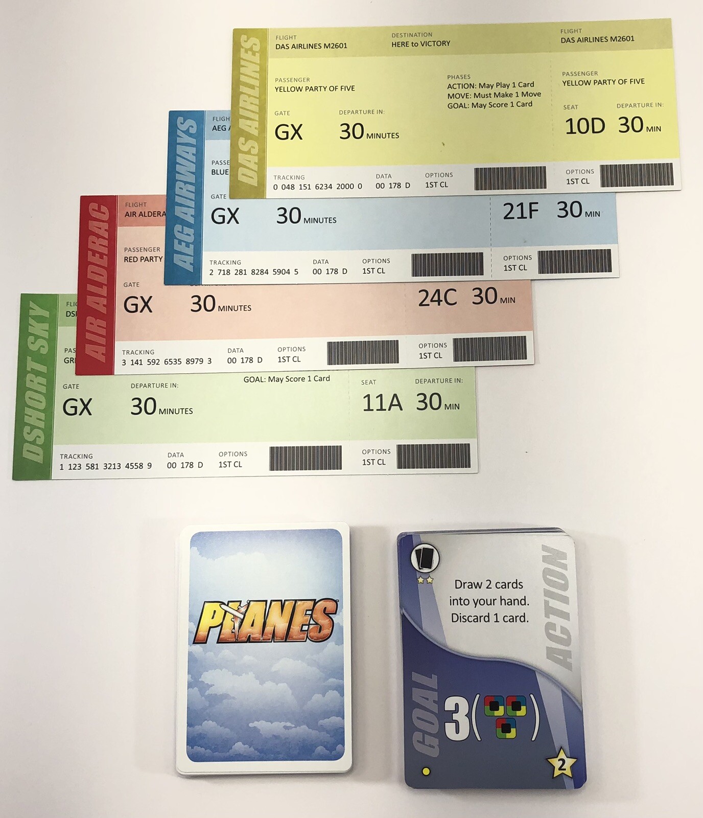Planes Board Game 2014 AEG Alderac Entertainment Group by David Short
