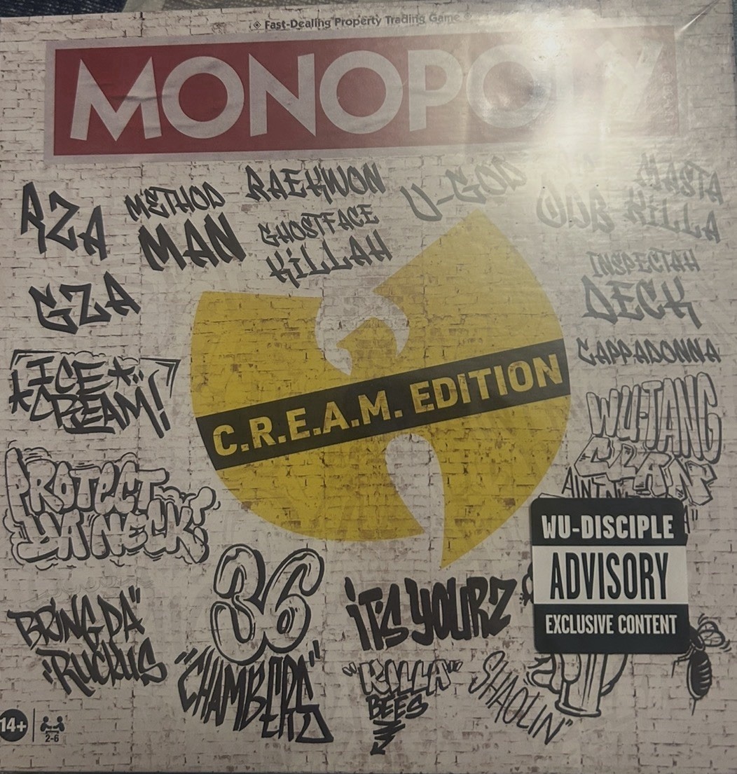 Wu Tang Clan: Official MONOPOLY® Board Game | Limited Edition – Immediate SHIP