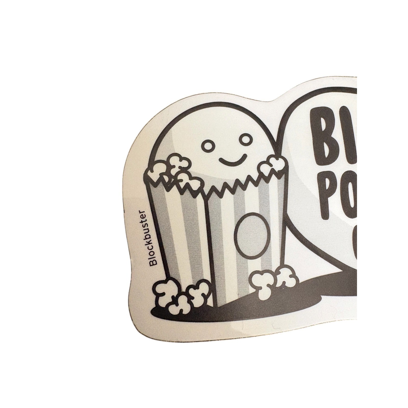 Blockbuster Party Game Big Potato Games Sticker Decal Popcorn Logo Replacement
