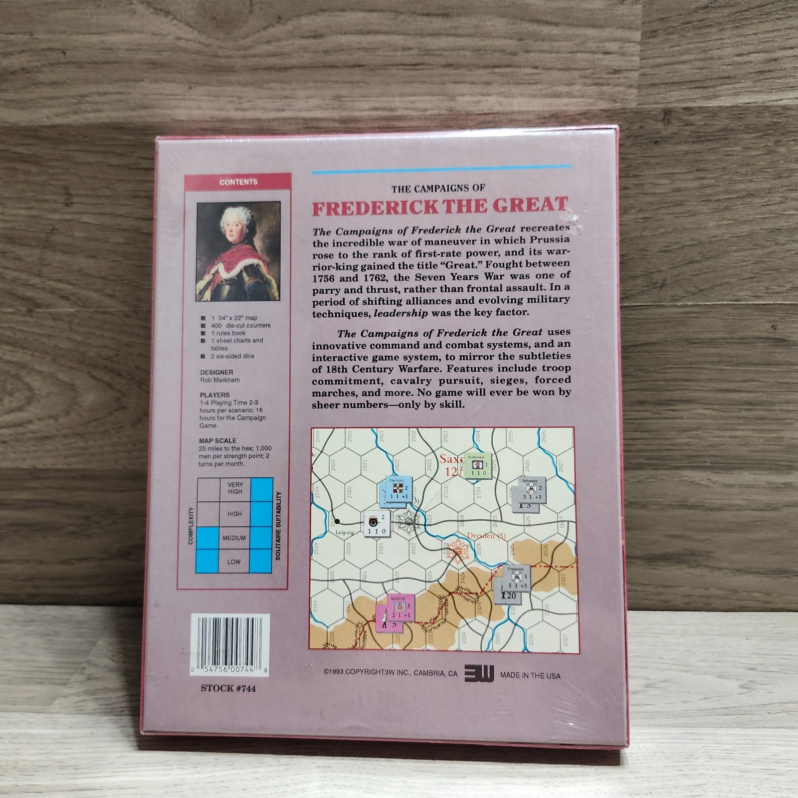 3W : The CAMPAIGNS of FREDERICK the GREAT – The Seven Years War Sealed!