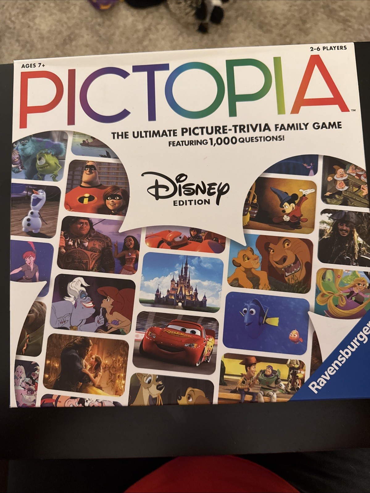 Pictopia Disney Edition The Ultimate Picture Trivia Family Game Ravensburger