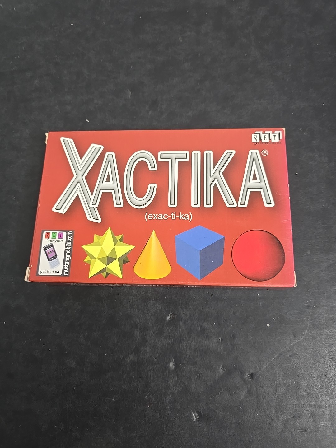 Xactika Card Game – Abstract Strategy Game – OOP – Complete – VG Condition