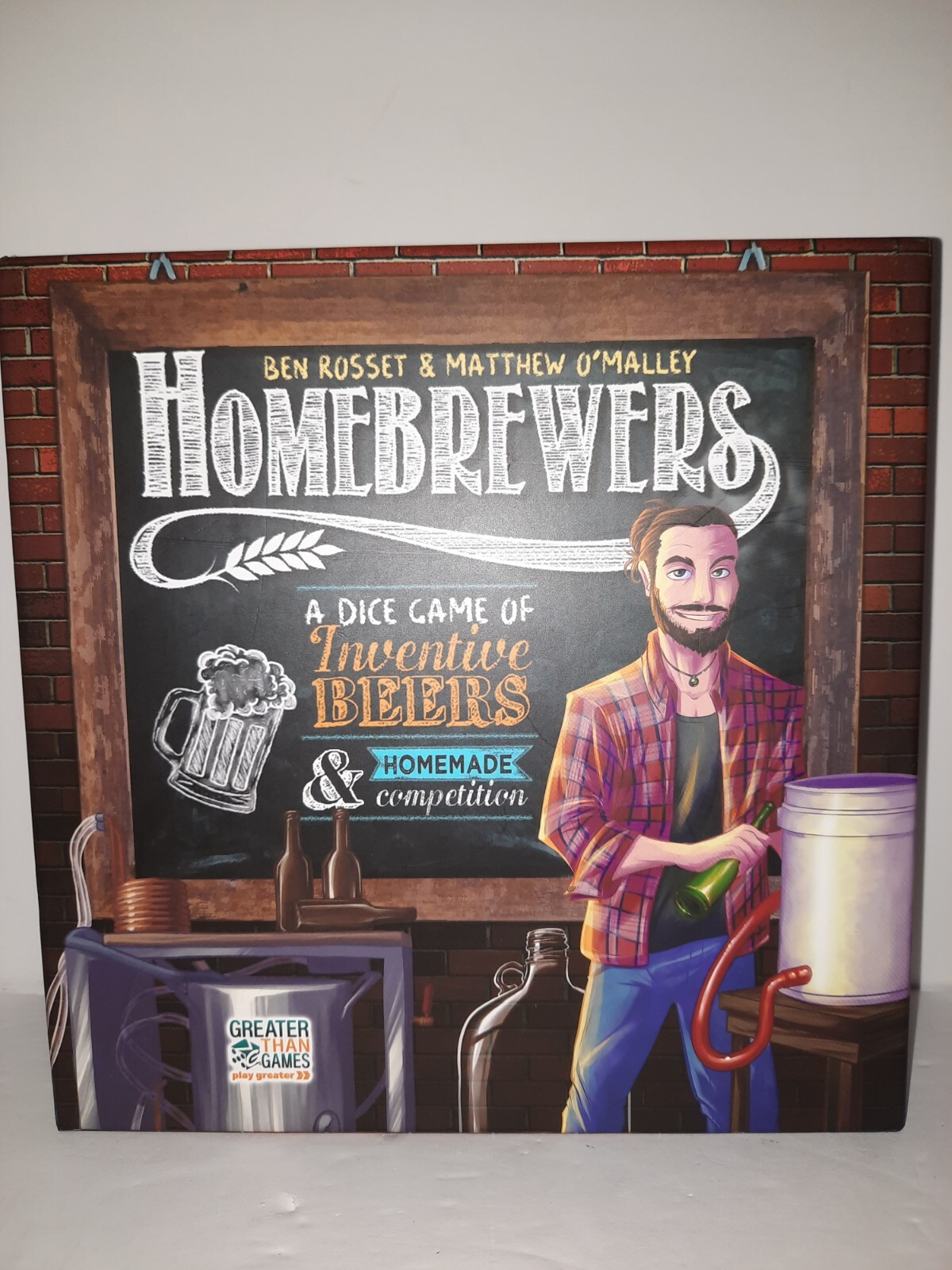 Homebrewers: A Dice Game Of Inventive Beers Greater Than Games New Inside Box
