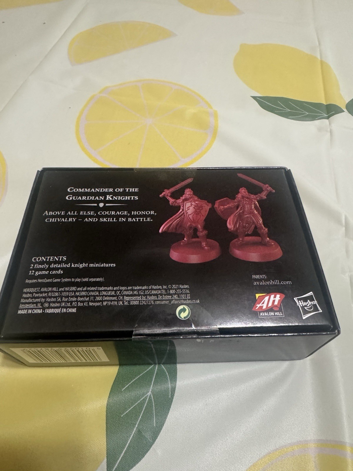 Hero Quest Quest Expansion: Commander of the Guardian Knights. Sealed.